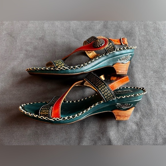 EUC L’Artiste by Spring Step L’Artiste Dreamer Dress Sandals EU39. - Picture 5 of 7